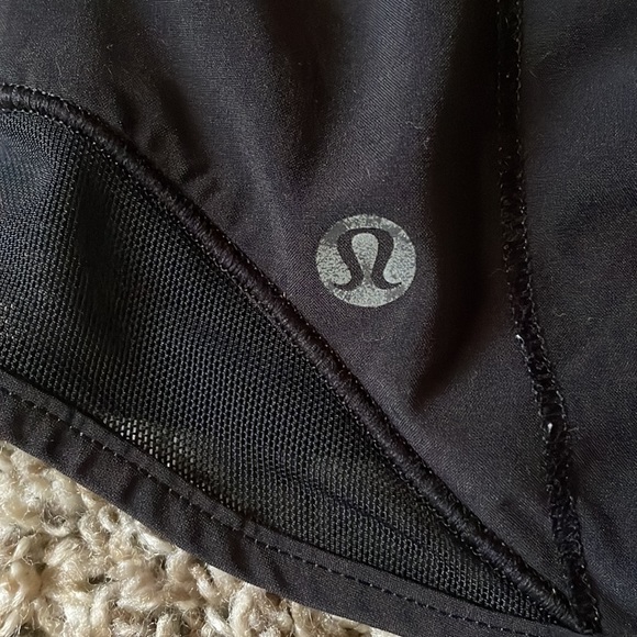 COPY - black hotty hot lululemon shorts - Picture 3 of 5